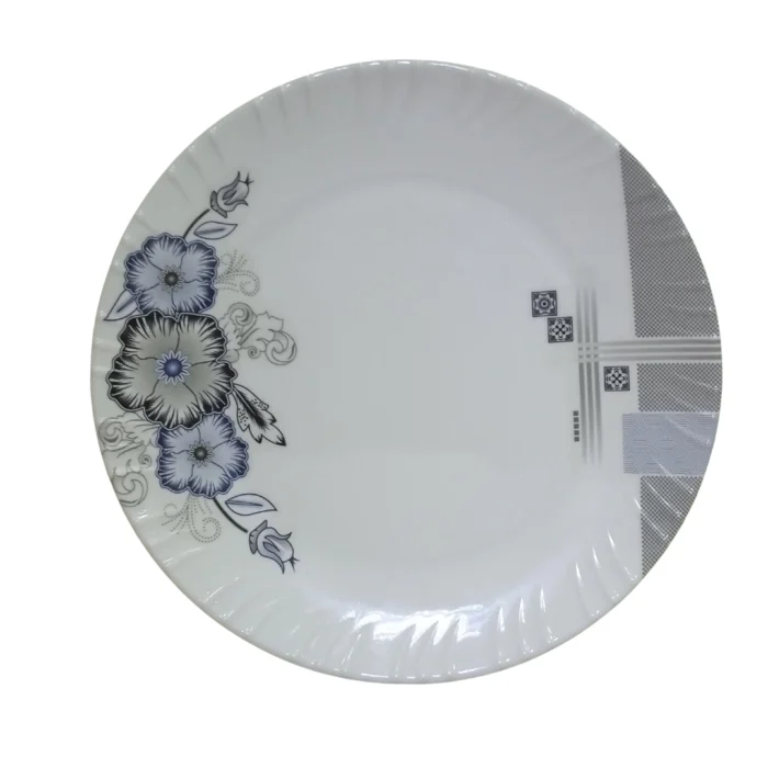 Printed Melamine Double Glazed Dinner Plate For Dining
