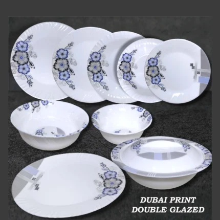 Printed Melamine Double Glazed Loose Dinner Range