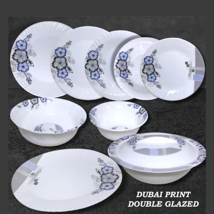 Printed Melamine Double Glazed Loose Dinner Range