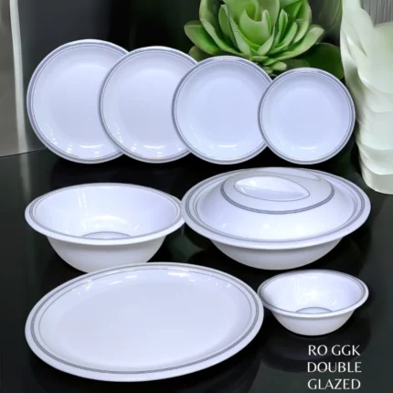 Printed Melamine Double Glazed Loose Dinner Range