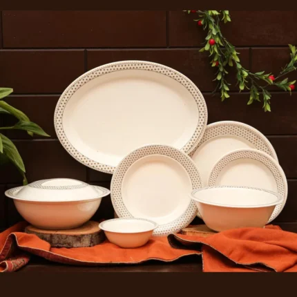 Printed Melamine Double Glazed Loose Dinner Range