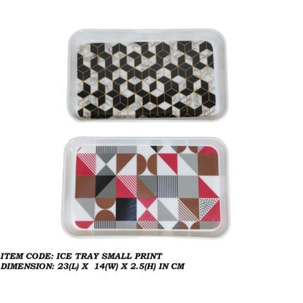 printed melamine tray in small size for serving