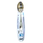 Stainless Steel 2 Pcs Oval Curry Spoon Set For Serving