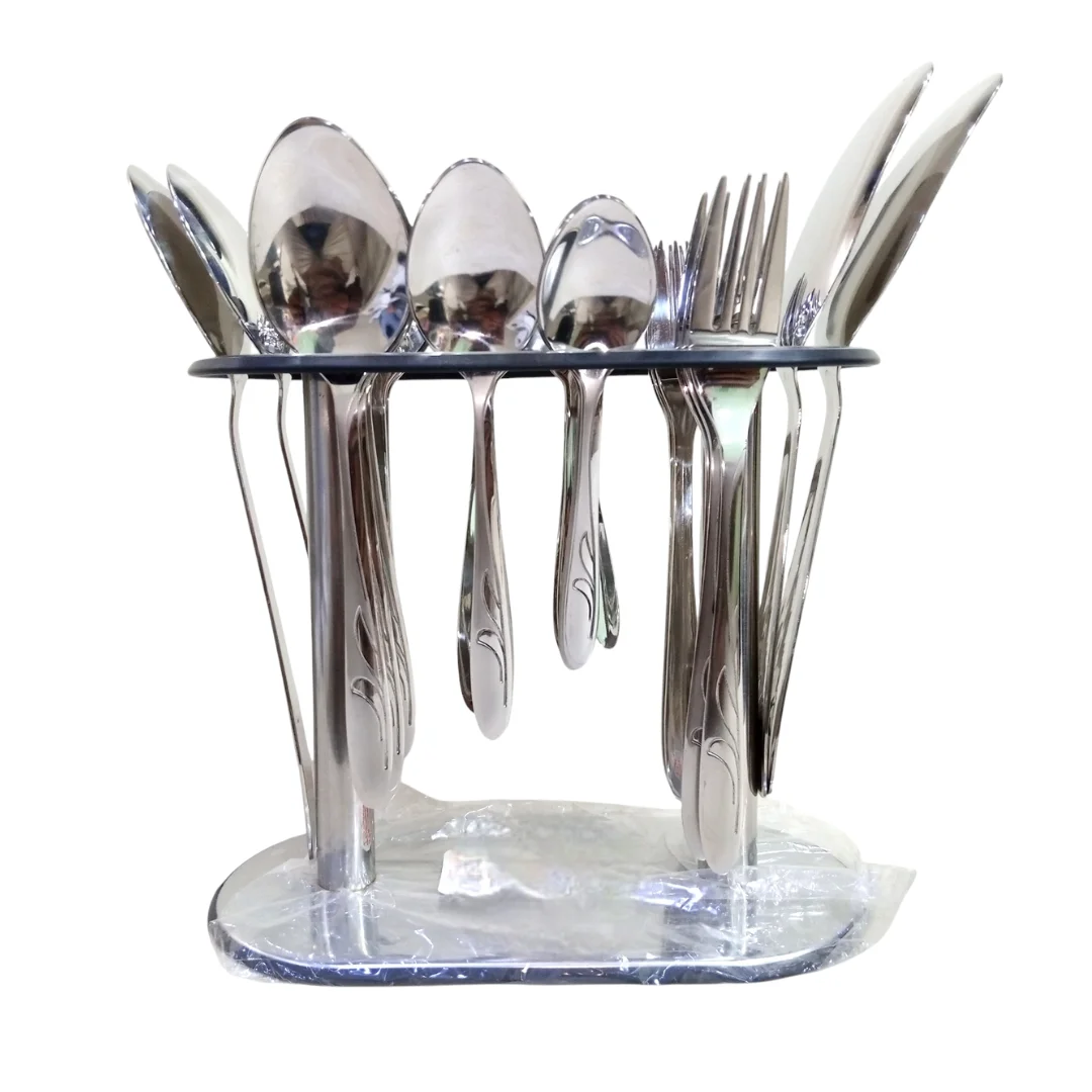 29 Pcs Stainless Steel Cutlery Set For Dining