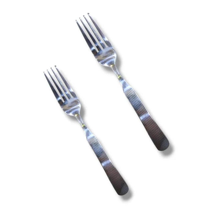 Stainless steel 6 pcs table fork set for dining