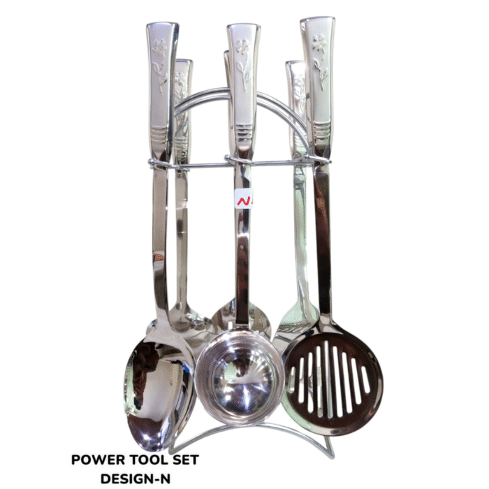 Steel Handle 7 Pcs Kitchen Tool Set