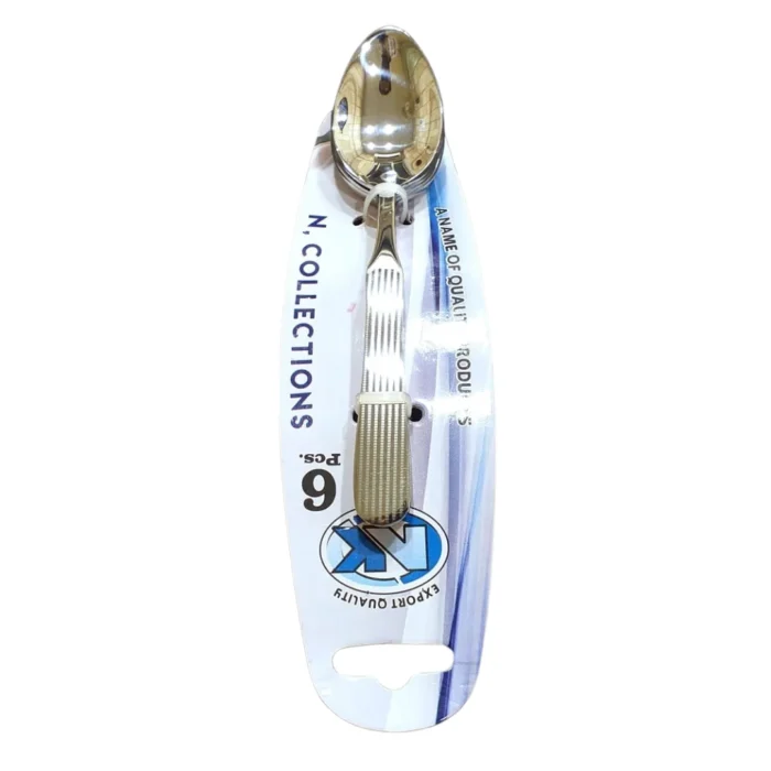 Stainless Steel 6 Pcs Tea Spoon Set For Dining