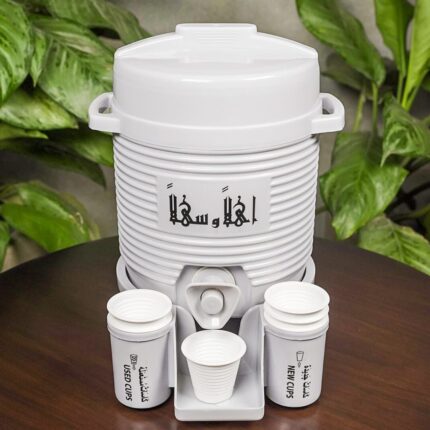 Zamzam Cooler 2 Litres in Silver Color
