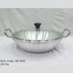 NS Wok With Lid – 30 Cm