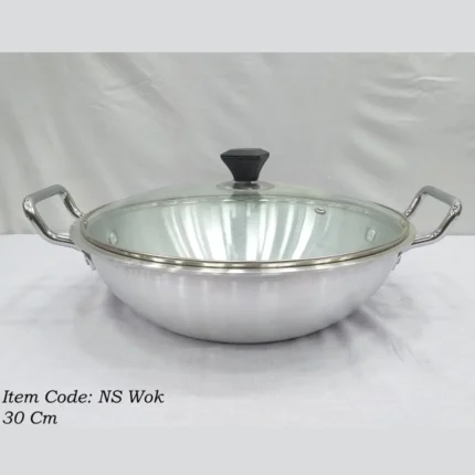 30 Cm Wok With Lid