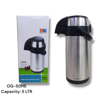 5 Liter Stainless Steel Flask for Hot and Cold Beverages