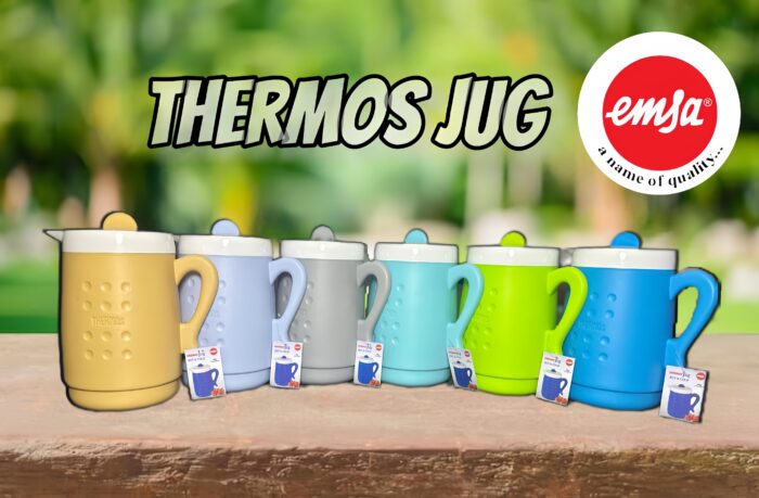 Plastic Thermos Jug in Different Color