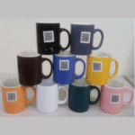 Ceramic Porcelain Mug in Pack of 6 Pieces For Drinking
