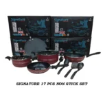 Signature Non Stick Cookware Set of 17 Pieces