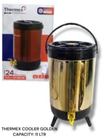 11 Liter Water Golden Color Cooler for Home and Outdoor Use