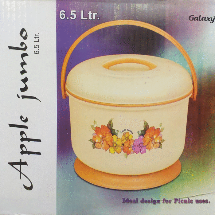 Apple Jumbo Hot Pot 6.5 Liter For Food Storage