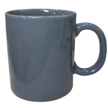 Ceramic Porcelain Juice Mug Pack of 6 Pieces For Drinking in Grey Color