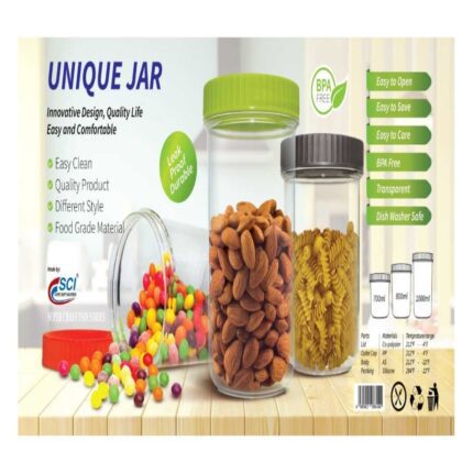 Discover: Unique Jar in 3 Sizes