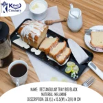 melamine big size rectangular tray for serving