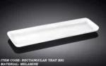 melamine big size rectangular tray for serving