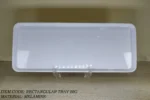 melamine big size rectangular tray for serving