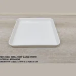 Melamine White Color Large Tray For Serving