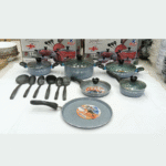 Signature Non Stick Marble Coating 17 Pieces Set