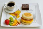 Melamine Printed Serving 3 Pieces Tray Set For Serving