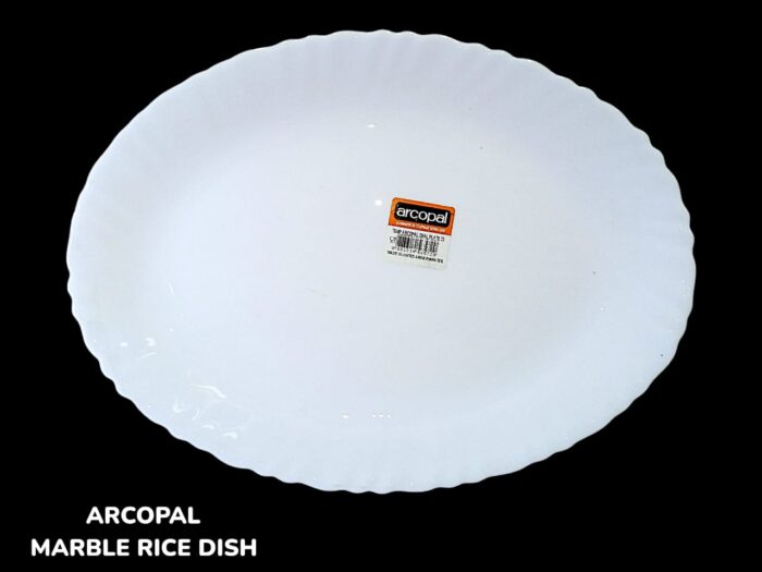 Arcopal Marble Rice Dish For Serving