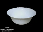 correl marble 8 inch bowl for dining and serving