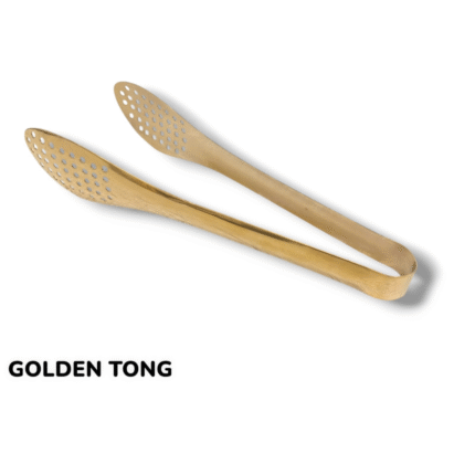 Golden Color Tong For Cooking