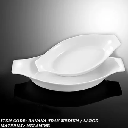 melamine medium size serving tray
