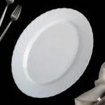 round marble correl dish
