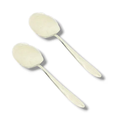 2 Pcs Stainless Steel Rice Serving Big Panja For Serving Rice