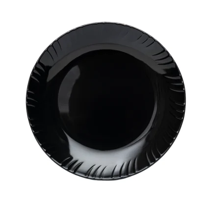 10-Inch Double Glazed Melamine Rice Plate for Serving Meals