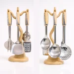6 Pcs Mix Steel Kitchen Tool Set
