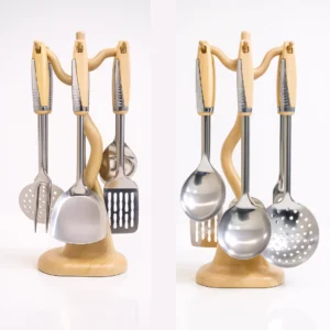 6 Pcs Mix Steel Kitchen Tool Set