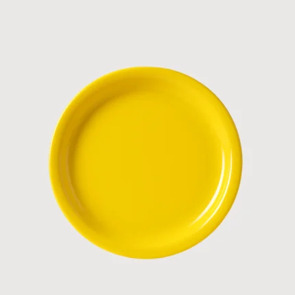 7.5-Inch Double Glazed Melamine Quarter Deep Plate for Serving Meals
