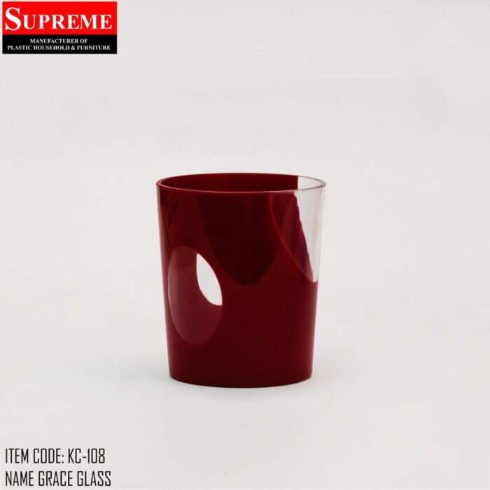 Acrylic Glass in Brown Color For Drinking
