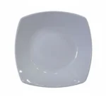 Double Glazed Melamine Square Shaped Plate For Dining