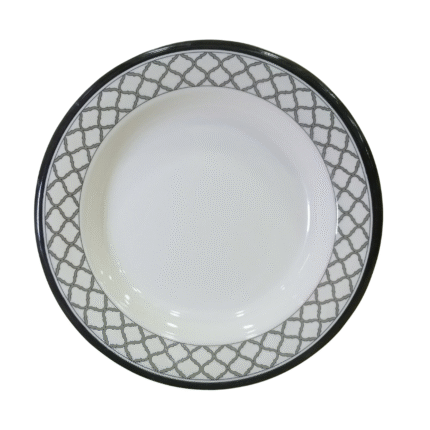 Thai Print G-15 Deep Plate Set
