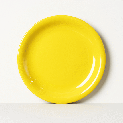 RO DG Color Yellow Quarter Flat Plate Set