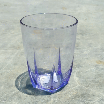 Acrylic Blue Transparent Glass