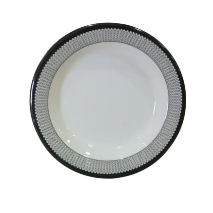 Printed Double Glazed Melamine 7.5 inch Quarter Deep Plate