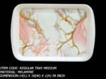 Printed Melamine Medium Size Serving Tray
