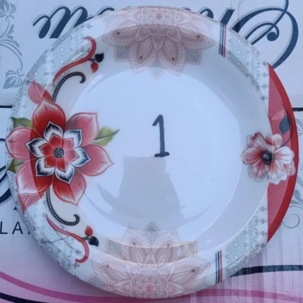 Printed Dinner Set 74 Pcs For 6 Person For Dining and Serving
