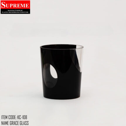 Acrylic Glass in Black Color For Drinking
