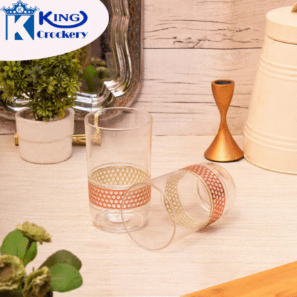 Acrylic Loop Copper Glass For Drinking