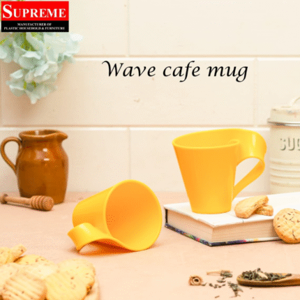 Acrylic Mug in Yellow Color For Drinking
