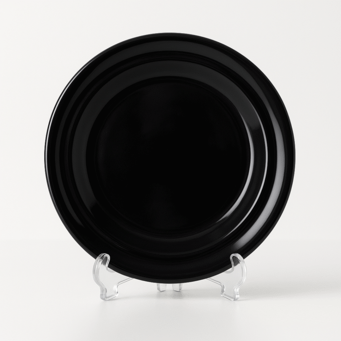 Double Glazed Melamine 8.5 inch Deep Plate For Dining
